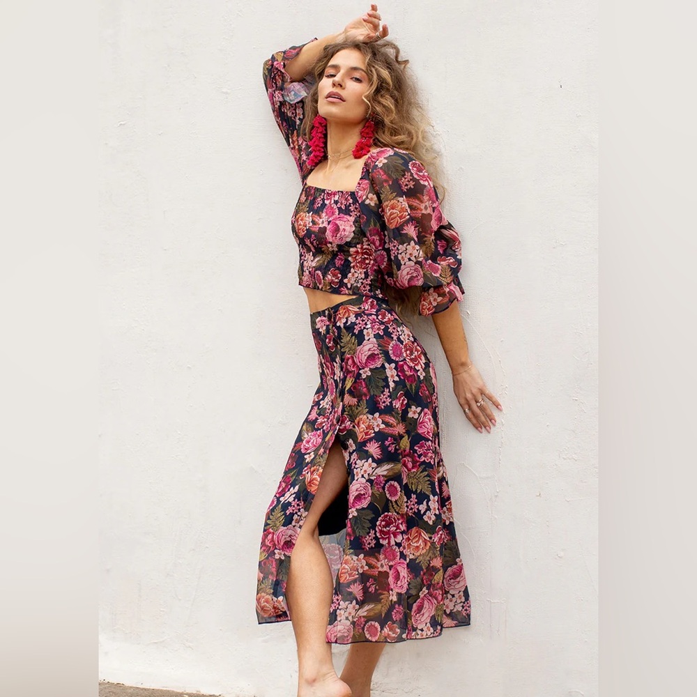 Joyfolie Rehanne skirt top set